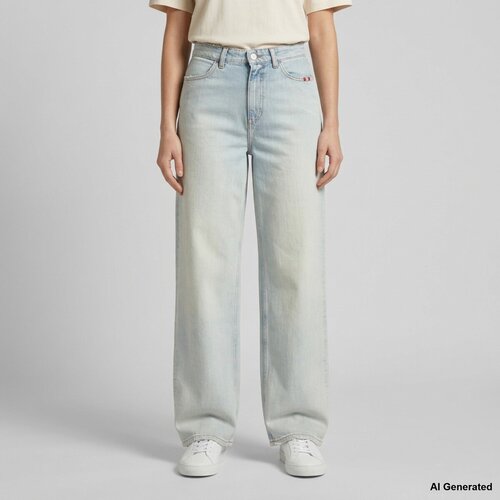Amish Jeans Js) Linda Woman Modra Cene