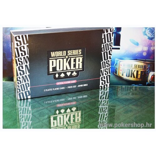 Copag set &amp;quot;WSOP&amp;quot; poker karte 100% plastika Slike