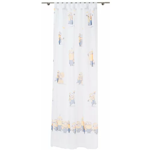 Mendola Fabrics Otroška prosojna zavesa 140x245 cm Minions - Mendola Fabrics