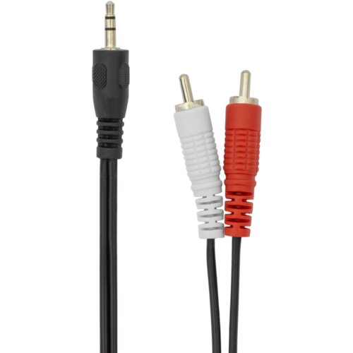S Box AUDIO KABEL 3.5 mm Muški -> 2 X RCA Muški, 2 m / RETAIL, (08-35-2rca-mm-2r) Cijene