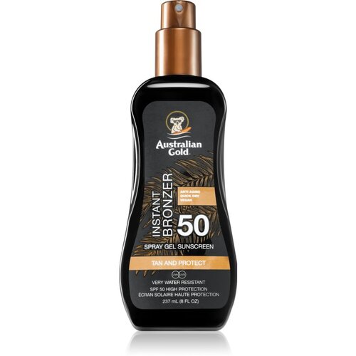 Australian Gold Spray Gel Sunscreen With Instant Bronzer brončani sprej SPF 50 237 ml Cijene