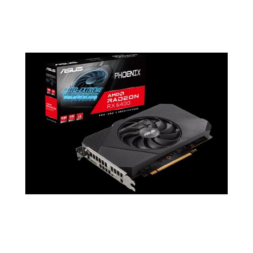 Asus VGA PH-RX6400-4GAMD Radeon RX 64004GB GDDR6 64bit;HDMI,DP Cijene