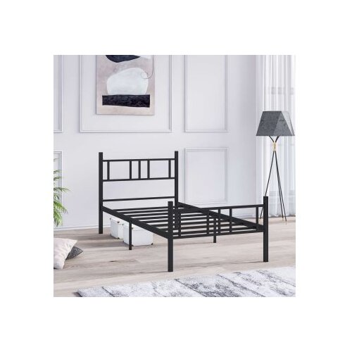 Hanah home krevet Akın black 100 x 200 Cene