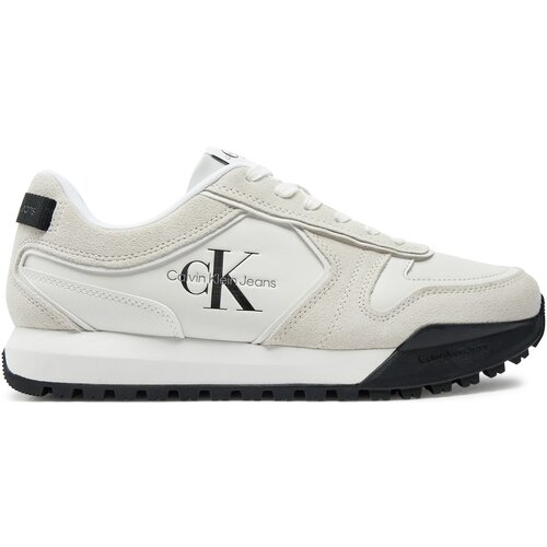 Calvin Klein Jeans TOOTHY RUNNER IRREGULARLINES Bijela Slike