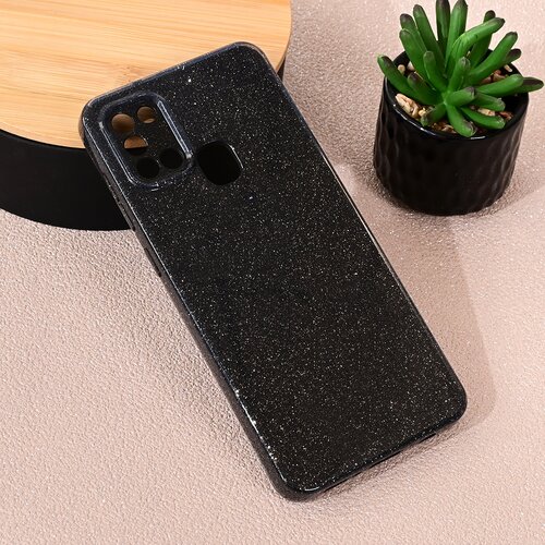  Maska za Samsung Galaxy A21s Sparkle Dust crna Cene