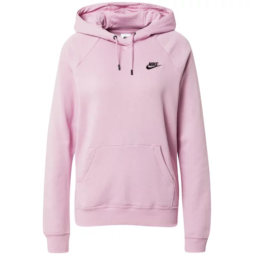 Nike Sportswear Sweater majica svijetloroza / crna