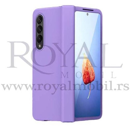  futrola pvc soft za samsung galaxy z fold 4 lila Slike
