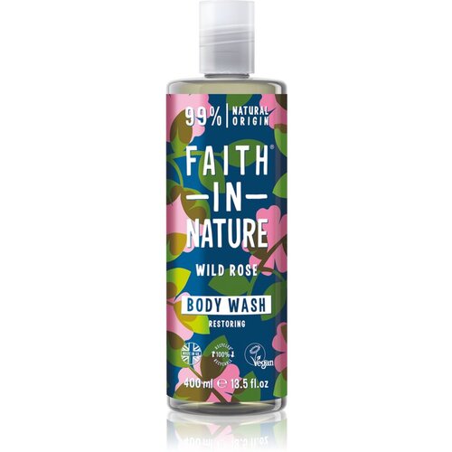 FAITH IN NATURE Wild Rose prirodni gel za tuširanje za obnavljanje kožne barijere 400 ml Cijene