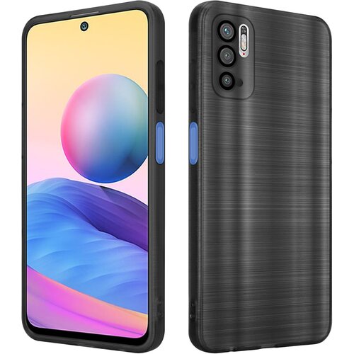  Ohi&scaron;je, združljiv z Xiaomi v krtačenem črnem - za&scaron;čitnem pokrovu, narejen iz fleksibilnega silikona TPU v bru&scaron;enem dizajnu, (20603529) Cene