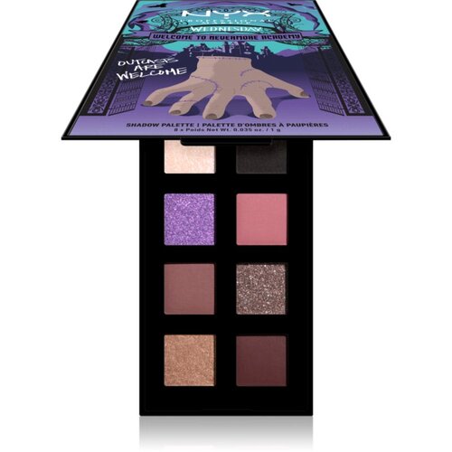 NYX Professional Makeup Wednesday The Nevermore Academy Palette paleta senčil za oči 8 barv 8x1 g Cene