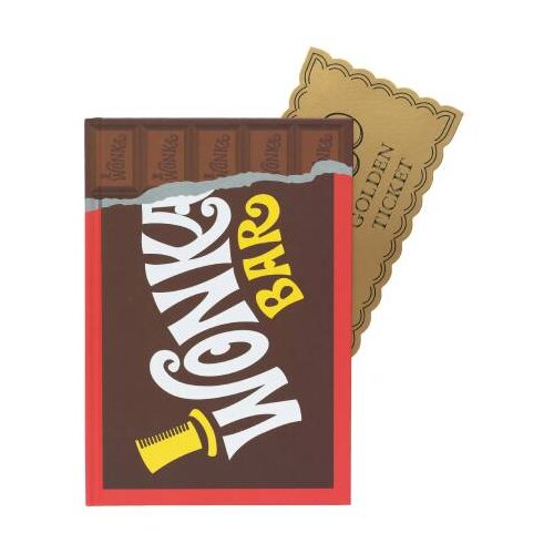 Grupo Erik Editores S. L. PREMIUM ZVEZEK A5 WILLY WONKA - WONKA BAR, (20852391) Slike
