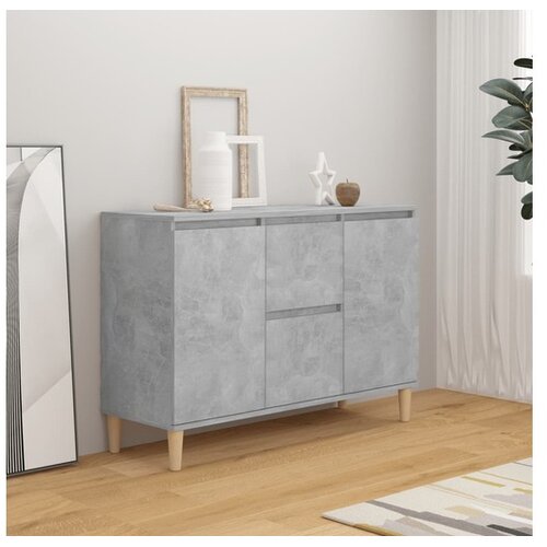  Komoda betonsko siva 103,5x35x70 cm iverna plo&scaron;ča Cene