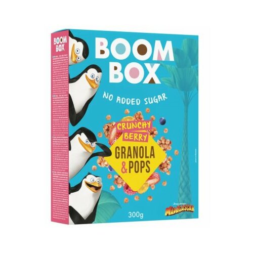 Boom box granola ovsena pops&voće 300G Slike