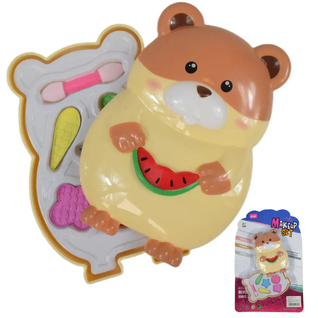 Magic Toys Make Up Set: Paleta za ličenje v obliki hrčka s čopičem Cene