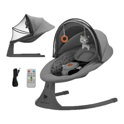 Kinderkraft stolica za ljuljanje lumi 2 dark grey ( KBLUMI02DGR0000 ) Cene