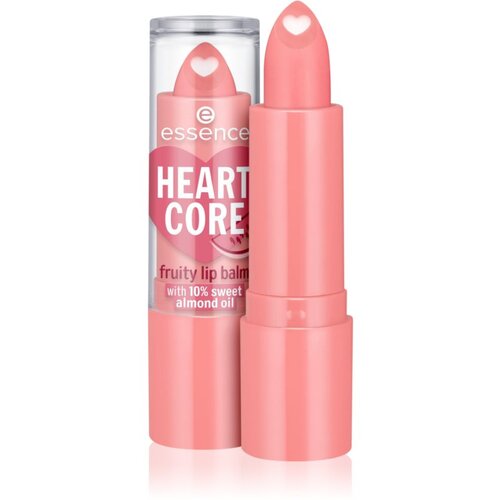 Essence Heart Core Fruity Lip Balm negovalen balzam za ustnice 3 g odtenek 03 Wild Watermelon Cene