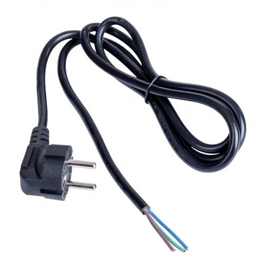 Akyga tok priključni kabel [1x prosti konec - 1x kotni varnostni mo&scaron;ki konektor] 1.50 m črna, (20414348) Cene
