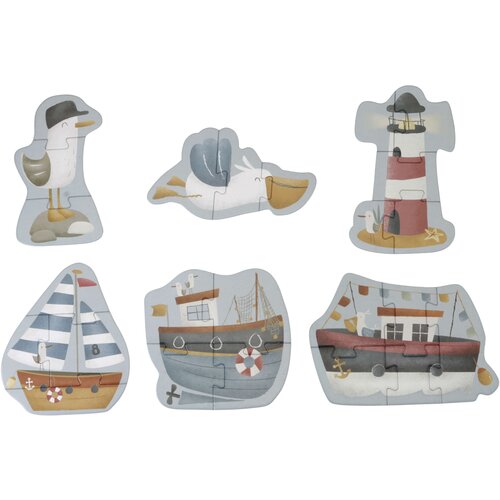 Little dutch puzzle 6v1 sailors bay Cene