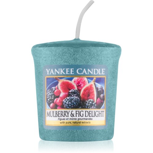 Yankee Candle Mulberry & Fig Delight di&scaron;eča svečka 411 g unisex Cene
