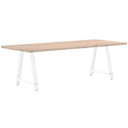  Noge za stolić u obliku slova A 2 kom bijele 70x(72-73) cm Slike