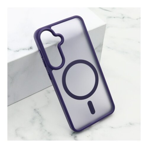  Futrola silky magsafe za samsung s921b galaxy s24 5g ljubicasta ( F122234 ) Cene