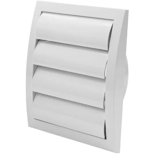 VAFRA pvc zračnik s težnostno loputo (150 x 150 mm, Ø 100 mm, bel) Cene