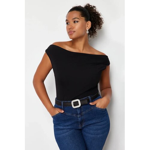 Trendyol Ženska bluza TBBSS24AF00021, Crna Slike