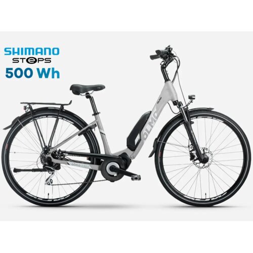  Bicikl Montana OLMO e-bike E-VICO CITY+ LowSTEP CaffeLatte Shimano STEPS 500Wh - L Cijene