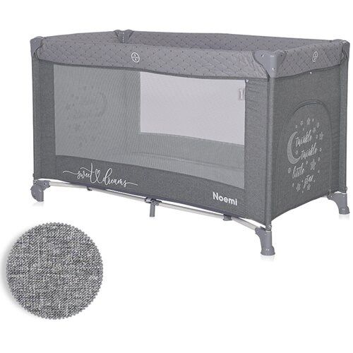 Lorelli PRENOSIVI KREVET NOEMI 1 NIVO - COOL GREY STAR Cene
