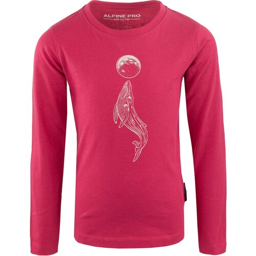 Alpine pro Children's T-shirt OLERO virtual pink Slike