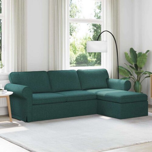 SOFA Tamnozelena 215 x 138 x 80 cm Metal Cene