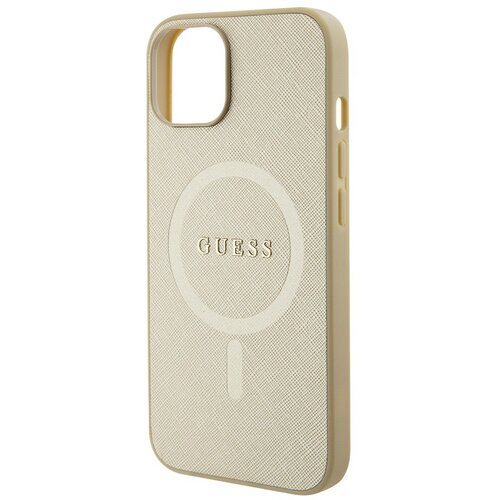 Guess Maska za telefon iPhone 15 6.1 GUHMP15SPSAHMCB), Bež Slike