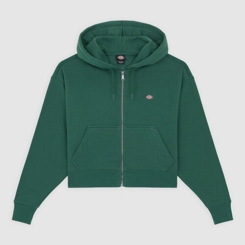 Dickies Puloverji OAKPORT ZIP Zelena Slike
