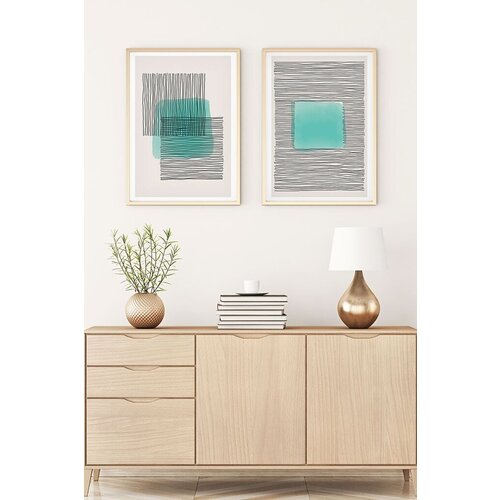 Wallity uramljena slika Huhu141, 30x40 cm , 2 dela Cene