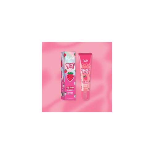 Rude Cosmetics Balzam za usne Berry Juicy - Jagoda | | Ecobeauty Slike