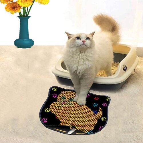 WALLXPERT Kdkafa0101 multicolor cat litter mat Cene