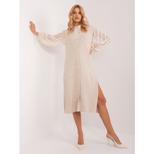 BADU Dress-BA-SK-6109.07-light beige Slike