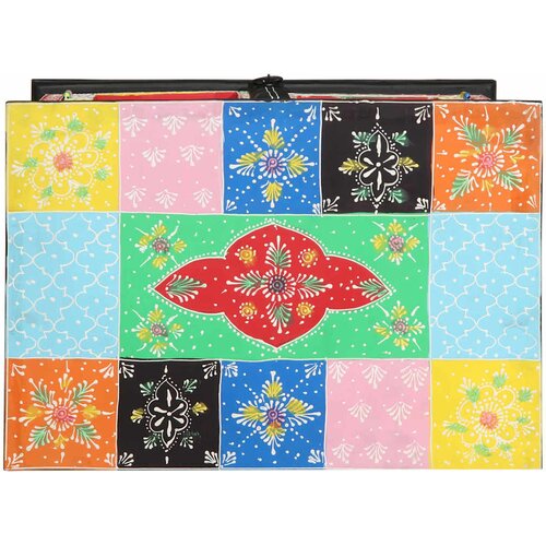  Konzolna stolica s policom s pohranom &amp;Scaron;areni 50 x 30 x 70 cm Slike