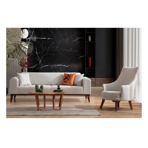 Hanah home fotelja cofi 87x102x72cm krem Cene