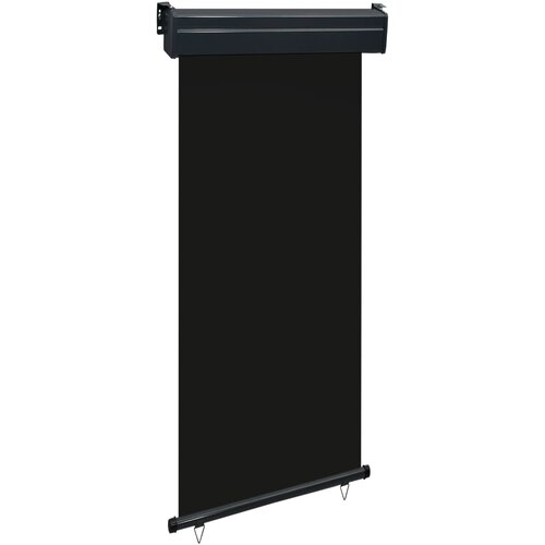 vidaXL Balkonska bočna tenda 100 x 250 cm crna Cijene