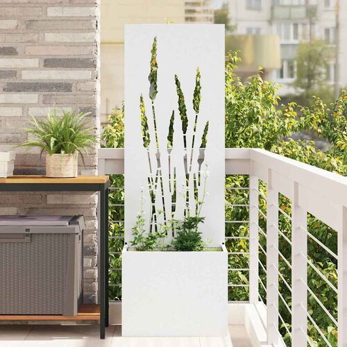  Privatnost u vrtu Rezbarija Bijelo 50 x 32 x 150 cm Slike