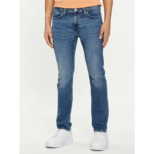 Hugo Jeans hlače Zane 50511421 Modra Slim Fit