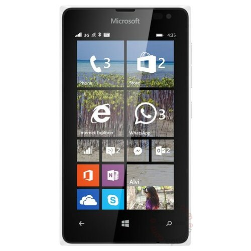 Microsoft Lumia 435 white mobilni telefon Slike