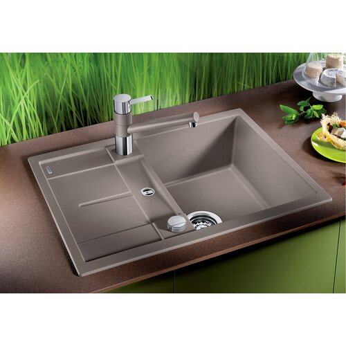 Blanco sudoper METRA 45 S Compact SILGRANIT ANTRACIT, s dalj. upr. Slike
