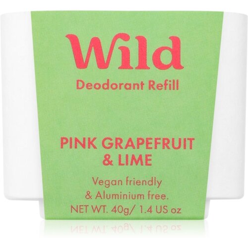 WILD Pink Grapefruit & Lime trdi deodorant nadomestno polnilo 40 g Cene
