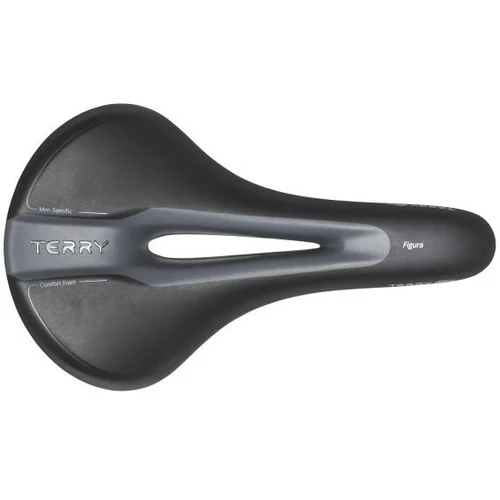 Ergon Figura Men Black Steel Alloy Sedlo