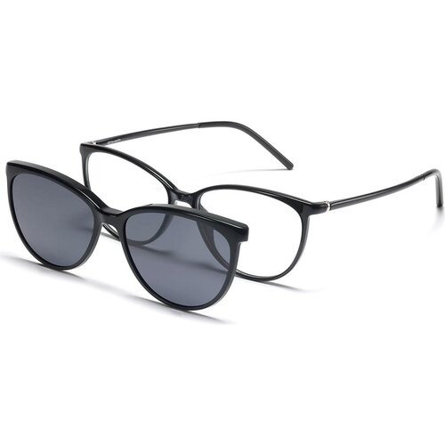 OiO by eyerim Elara Black blue-light [non-prescription] Polarized ONE SIZE (54) Črna/Kristalna Slike