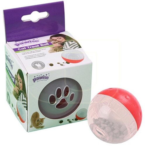 Pawise Cat igračka lopta za poslastice 8cm Cene