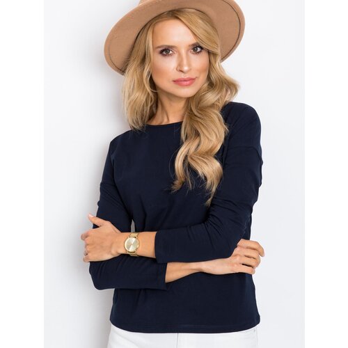 BASIC Feel Good Blouse-RV-BZ-5121.28P-navy blue Cene