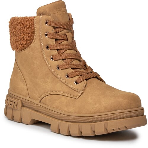 Tommy Hilfiger Lace-up Bootie Cognac Smeđa Cijene